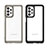 Silicone Transparent Frame Case Cover J01S for Samsung Galaxy A23 5G