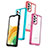 Silicone Transparent Frame Case Cover J01S for Samsung Galaxy A33 5G