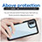 Silicone Transparent Frame Case Cover J01S for Xiaomi Redmi A1