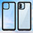 Silicone Transparent Frame Case Cover J01S for Xiaomi Redmi A1
