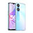 Silicone Transparent Frame Case Cover J02S for Oppo A78 5G