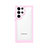 Silicone Transparent Frame Case Cover M03 for Samsung Galaxy S23 Ultra 5G Pink