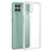 Silicone Transparent Frame Case Cover WL1 for Samsung Galaxy M53 5G Clear
