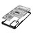 Silicone Transparent Frame Case Cover WL1 for Samsung Galaxy Note 20 5G