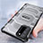 Silicone Transparent Frame Case Cover WL1 for Samsung Galaxy S20 FE (2022) 5G