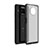 Silicone Transparent Frame Case Cover WL1 for Xiaomi Mi 10i 5G Black