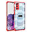 Silicone Transparent Frame Case Cover WL2 for Samsung Galaxy S20 5G