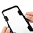Silicone Transparent Frame Case for Apple iPhone SE (2020) Black
