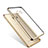 Silicone Transparent Frame Case for Samsung Galaxy Note 5 N9200 N920 N920F Gold