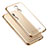 Silicone Transparent Frame Case for Xiaomi Redmi Note 3 Gold