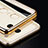 Silicone Transparent Frame Case for Xiaomi Redmi Note 4 Standard Edition Gold