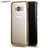 Silicone Transparent Frame Cover for Samsung Galaxy S8 Plus Gold