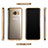 Silicone Transparent Frame Cover for Samsung Galaxy S8 Plus Gold