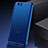 Silicone Transparent Frame Cover for Xiaomi Mi Note 3 Blue