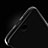 Silicone Transparent Matte Finish Frame Case for Apple iPhone 8 Black