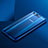 Silicone Transparent Matte Finish Frame Case for Huawei Honor 9 Blue