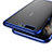 Silicone Transparent Matte Finish Frame Case for OnePlus 5 Blue