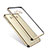 Silicone Transparent Matte Finish Frame Case for Samsung Galaxy J5 (2016) J510FN J5108 Gold