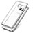 Silicone Transparent Matte Finish Frame Case for Samsung Galaxy Note 7 Silver