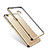 Silicone Transparent Matte Finish Frame Case for Xiaomi Mi Max Gold