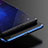 Silicone Transparent Matte Finish Frame Case for Xiaomi Mi Mix 2 Blue