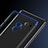 Silicone Transparent Matte Finish Frame Case for Xiaomi Mi Mix Blue