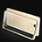 Silicone Transparent Matte Finish Frame Case for Xiaomi Redmi Note 3 MediaTek Gold