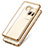 Silicone Transparent Matte Finish Frame Cover for Samsung Galaxy Note 7 Gold