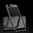 Silicone Transparent Mirror Frame Case 360 Degrees for OnePlus 5 Black