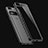 Silicone Transparent Mirror Frame Case 360 Degrees for OnePlus 5 Black