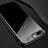 Silicone Transparent Mirror Frame Case 360 Degrees for OnePlus 5 Black