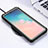 Silicone Transparent Mirror Frame Case 360 Degrees for Samsung Galaxy S20 Black