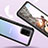 Silicone Transparent Mirror Frame Case 360 Degrees for Samsung Galaxy S20 Plus 5G Black