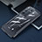 Silicone Transparent Mirror Frame Case 360 Degrees for Samsung Galaxy S21 Ultra 5G