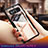 Silicone Transparent Mirror Frame Case 360 Degrees T03 for Samsung Galaxy Note 8 Duos N950F Black