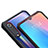 Silicone Transparent Mirror Frame Case 360 Degrees with Magnetic Finger Ring Stand for Xiaomi Mi A3 Lite