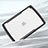 Silicone Transparent Mirror Frame Case Cover for Apple iPad 10.2 (2020)