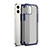 Silicone Transparent Mirror Frame Case Cover for Apple iPhone 12 Mini