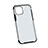 Silicone Transparent Mirror Frame Case Cover for Apple iPhone 12 Mini