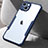 Silicone Transparent Mirror Frame Case Cover for Apple iPhone 13