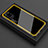 Silicone Transparent Mirror Frame Case Cover for Huawei Honor Play4 Pro 5G Yellow