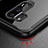 Silicone Transparent Mirror Frame Case Cover for LG G7