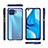 Silicone Transparent Mirror Frame Case Cover for Oppo Reno4 F