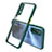 Silicone Transparent Mirror Frame Case Cover for Realme 7