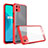 Silicone Transparent Mirror Frame Case Cover for Realme C11