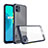 Silicone Transparent Mirror Frame Case Cover for Realme C11