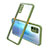Silicone Transparent Mirror Frame Case Cover for Realme Q2 Pro 5G