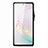 Silicone Transparent Mirror Frame Case Cover for Samsung Galaxy Note 20 5G