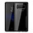 Silicone Transparent Mirror Frame Case Cover for Samsung Galaxy Note 8 Duos N950F Black