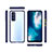 Silicone Transparent Mirror Frame Case Cover for Vivo V20 SE